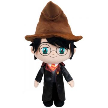 Jucarie de plus Harry Potter cu palarie, Play By Play, 30 cm