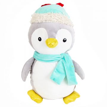 Jucarie de plus Noriel, Pinguin cu fes, 38 cm