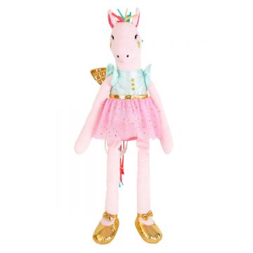 Jucarie de plus, Noriel Plus, Fetita Unicorn, 65 cm