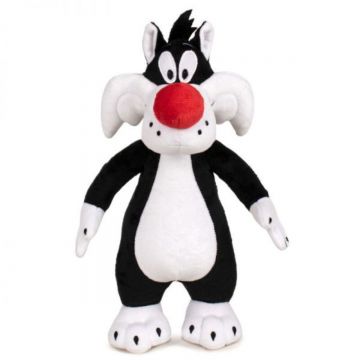 Jucarie de plus, Play By Play, Sylvester Looney Tunes, 30 cm Jucarie de plus, Play By Play, Sylvester Looney Tunes, 30 cm