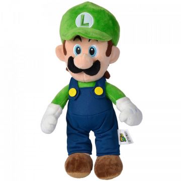 Jucarie de plus Simba Super Mario, Luigi 30 cm