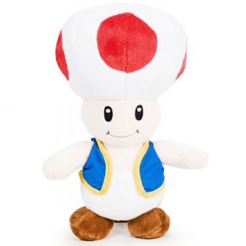 Jucarie de plus Toad Super Mario, Play By Play, 30 cm