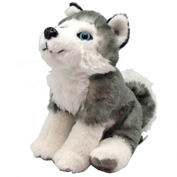 Jucarie de Plus Wild Republic Catelus Husky 20 cm