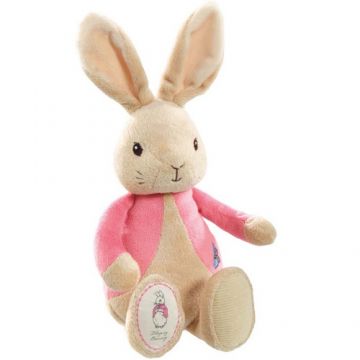 Jucarie din Plus Flopsy Rabbit 26cm Rainbow Design