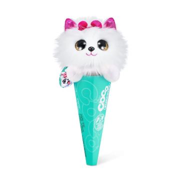 Animalut din plus cu surpriza in cornet Zuru Coco Cones