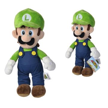 Figurina de plus Super Mario Luigi 30 cm