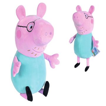 Jucarie de plus Daddy Pig Peppa Pig 37 cm