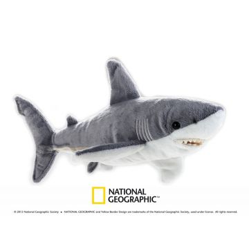 Jucarie de plus National Geographic Rechin 40 cm