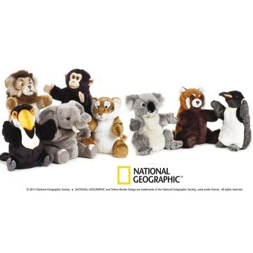 Jucarie din plus National Geographic Marioneta 26-28 cm
