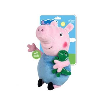 Play by Play - Jucarie din plus George Cu sunete, 21 cm Peppa Pig