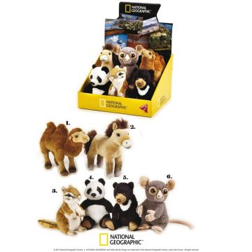 Pui animal Asia de plus National Geografic 17 cm