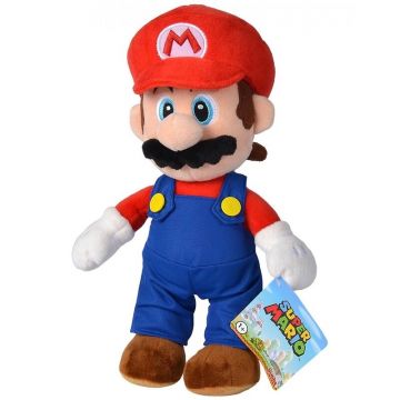 Jucarie de plus Simba Super Mario, Mario 30 cm