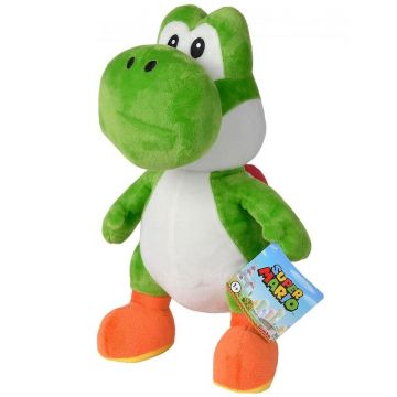 Simba - Jucarie din plus Yoshi , Super Mario, 30 cm