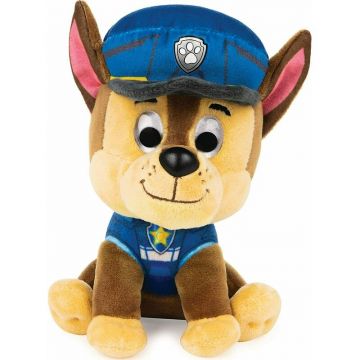 Spin master - Jucarie din plus Chase , Paw Patrol, 15 cm, Multicolor