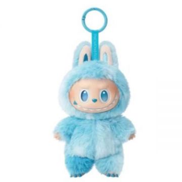 Jucarie de plus, Labubu, Forward High Energy Series, Generatia 3, HOPE, 17 cm, Albastru