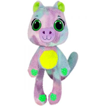 Jucarie de plus parfumata, Bubble Pops, S1, Spearmint Splash Capibara, 34 cm