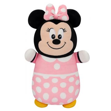 Jucarie de plus, Squishmallows, Disney Hugmees, Minnie Mouse, 25 cm