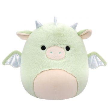 Jucarie de plus, Squishmallows, Fuzzamallows, Dragonul Drew, 30 cm Jucarie de plus, Squishmallows, Fuzzamallows, Dragonul Drew, 30 cm