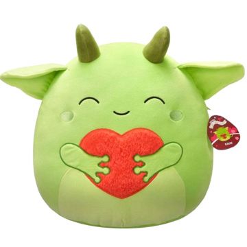 Jucarie de plus, Squishmallows, Goblinul Fitzy, 30 cm