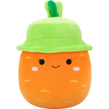 Jucarie de plus, Squishmallows, Morcovul Caroleena, 30 cm