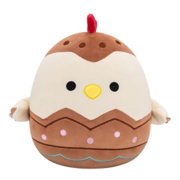 Jucarie de plus, Squishmallows, Puiul Tod in ou de ciocolata, 30 cm Jucarie de plus, Squishmallows, Puiul Tod in ou de ciocolata, 30 cm