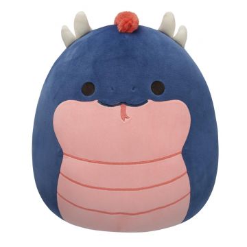 Jucarie de plus, Squishmallows, Serpisorul Cian, 30 cm