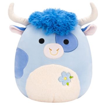 Jucarie de plus, Squishmallows, Vacuta Bermayeh, 30 cm