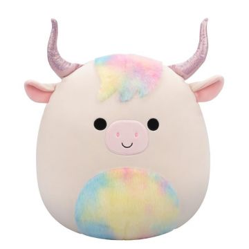 Jucarie de plus, Squishmallows, Vacuta Dagnus, 35 cm Jucarie de plus, Squishmallows, Vacuta Dagnus, 35 cm