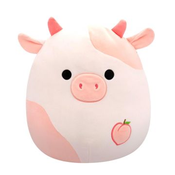 Jucarie de plus, Squishmallows, Vacuta Lilaz, 35 cm Jucarie de plus, Squishmallows, Vacuta Lilaz, 35 cm