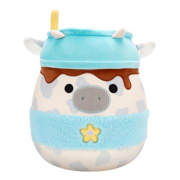 Jucarie de plus, Squishmallows, Vacuta Mustafa Latte, 30 cm Jucarie de plus, Squishmallows, Vacuta Mustafa Latte, 30 cm