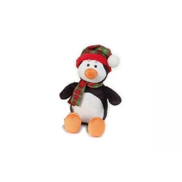 Jucarie din plus Craciun pinguin 36 cm