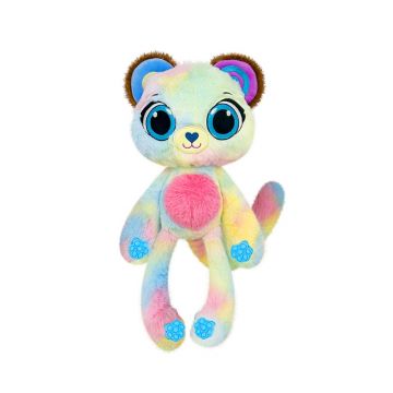 Jucarie mini de plus parfumata, Bubble Pops, S1, Blackberry Bliss, 23 cm