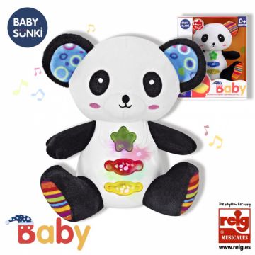 Jucarie panda cu lumini si sunete
