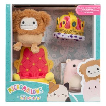 Set 2 jucarii de plus cu accesorii, Squishmallows, Micromallows Set 2 jucarii de plus cu accesorii, Squishmallows, Micromallows