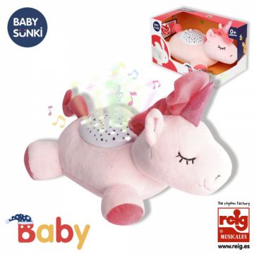 Unicorn muzical cu proiector
