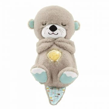 Fisher Price - Jucarie din plus interactiva Respira cu bebelusul vidra