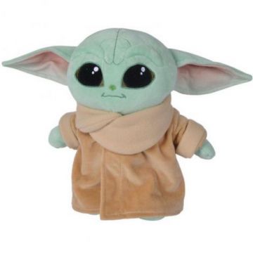 Jucarie din plus Baby Yoda, The Mandalorian, Star Wars, 22 cm