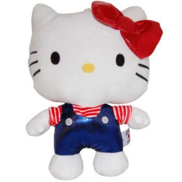 Jucarie din plus Hello Kitty, Editie aniversara, 28 cm