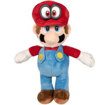 Jucarie din plus Mario Cappy Hat, Super Mario, 36 cm