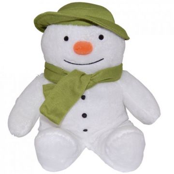 Jucarie din plus, Rainbow Designs, Snowman, 20 cm