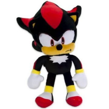 Jucarie din plus Shadow, Sonic Hedgehog, 30 cm