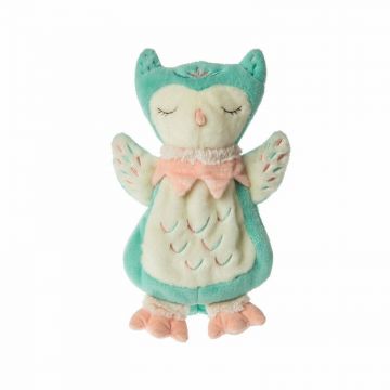 Jucarie plus doudou, Bufnita Fermecata, 30 cm, +0 luni, Mary Meyer