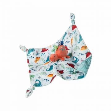 Mary meyer - Jucarie plus doudou, Dinozaur Pebblesaurus, 33x33 cm, +0 luni,