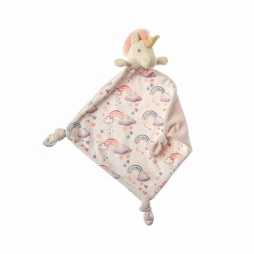 Jucarie plus doudou, Micul Unicorn Knottie, 25x25 cm, +0 luni, Mary Meyer