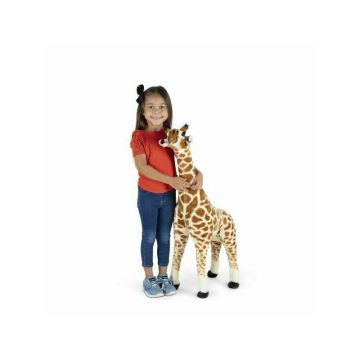 Melissa & Doug - Pui de girafa gigant din plus