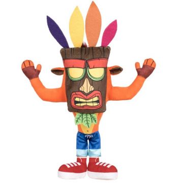 Play by play - Jucarie din plus Crash Bandicoot Uka Uka, 32 cm