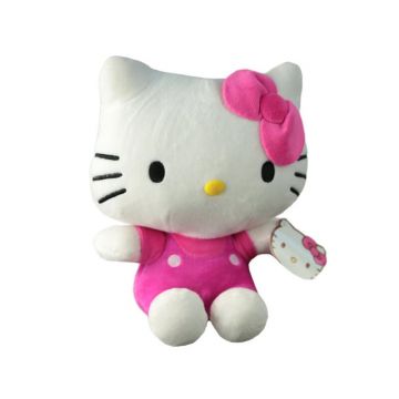 Play by Play - Jucarie din plus Hello Kitty Icon, Roz, 22 cm