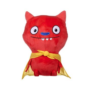 Play by play - Jucarie din plus Lucky Bat (rosu), Ugly Dolls, 22 cm