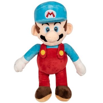 Play by Play - Jucarie din plus Mario Ice (sapca bleu), Super Mario, 36 cm