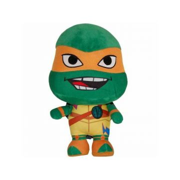 Play by Play - Jucarie din plus si material textil Michelangelo, TMNT, 27 cm